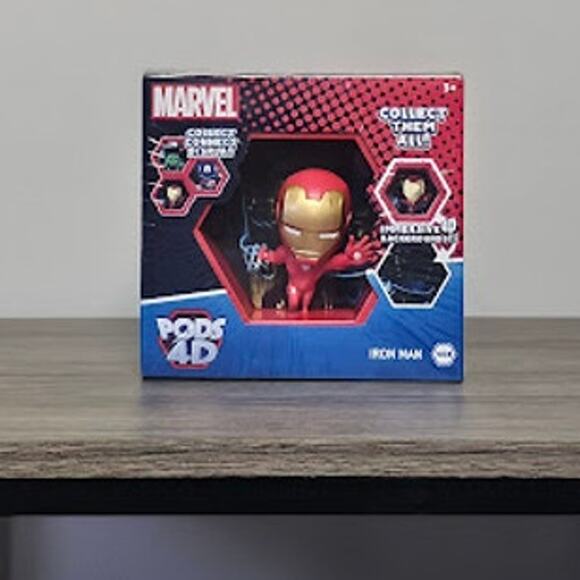 Marvel WOW! PODS 4D - Spiderman & Iron Man (2 pack) - Connectable Figures NWT - Picture 2 of 5